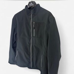 Red head Black Men's Jacket